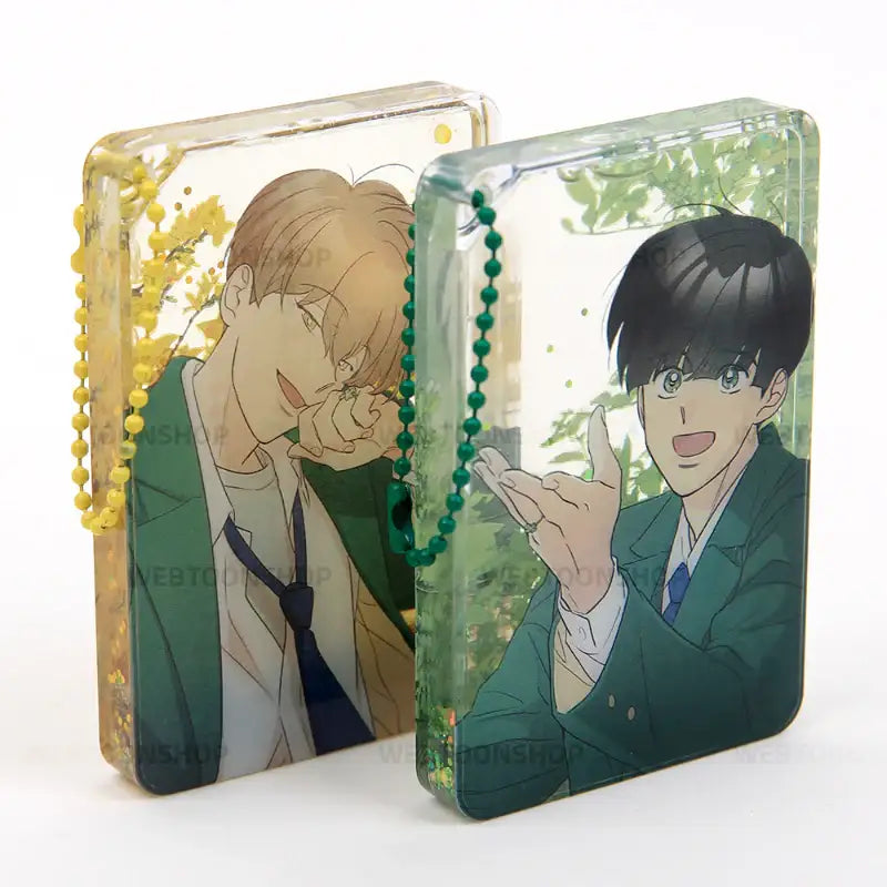 Spinach Bouquet - Acrylic Clutter Pseudo Korotta Shaker Charm - Webtoon Shop - Clutter Shakers - Harumio