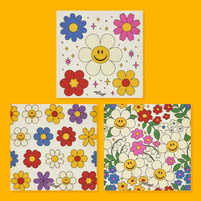 Wiggle Wiggle - Pulp Dishcloth Set - Wiggle Wiggle - Dishcloth - Harumio