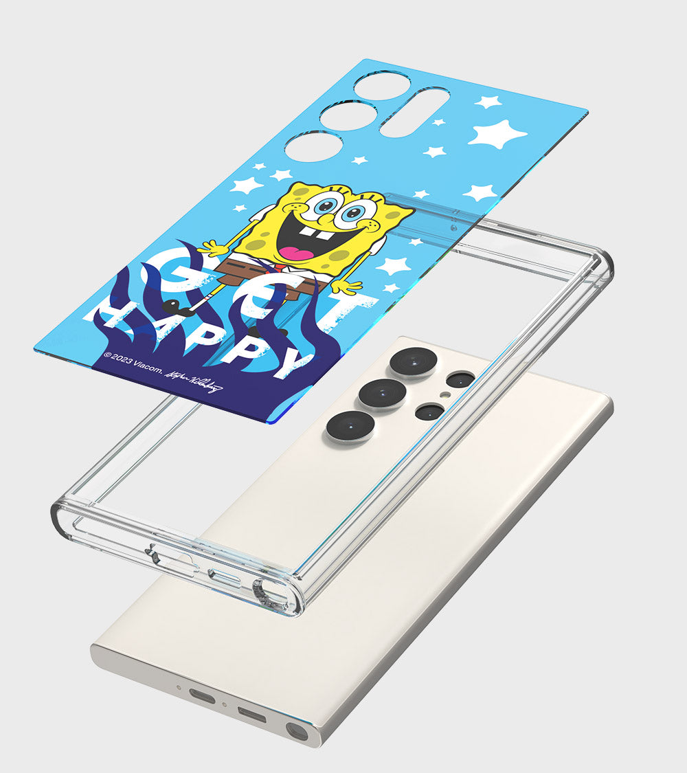 SLBS - Spongebob Get Really Happy Soft Plate (S23 Series)