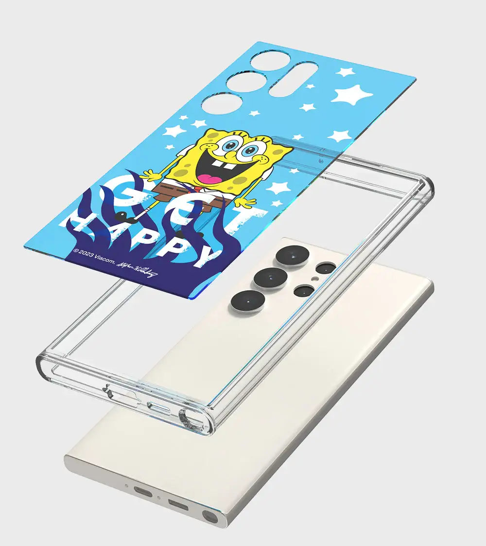 SLBS - Spongebob Get Really Happy Soft Plate (S23 Series) - SLBS - Home & Living, Accessories - Harumio