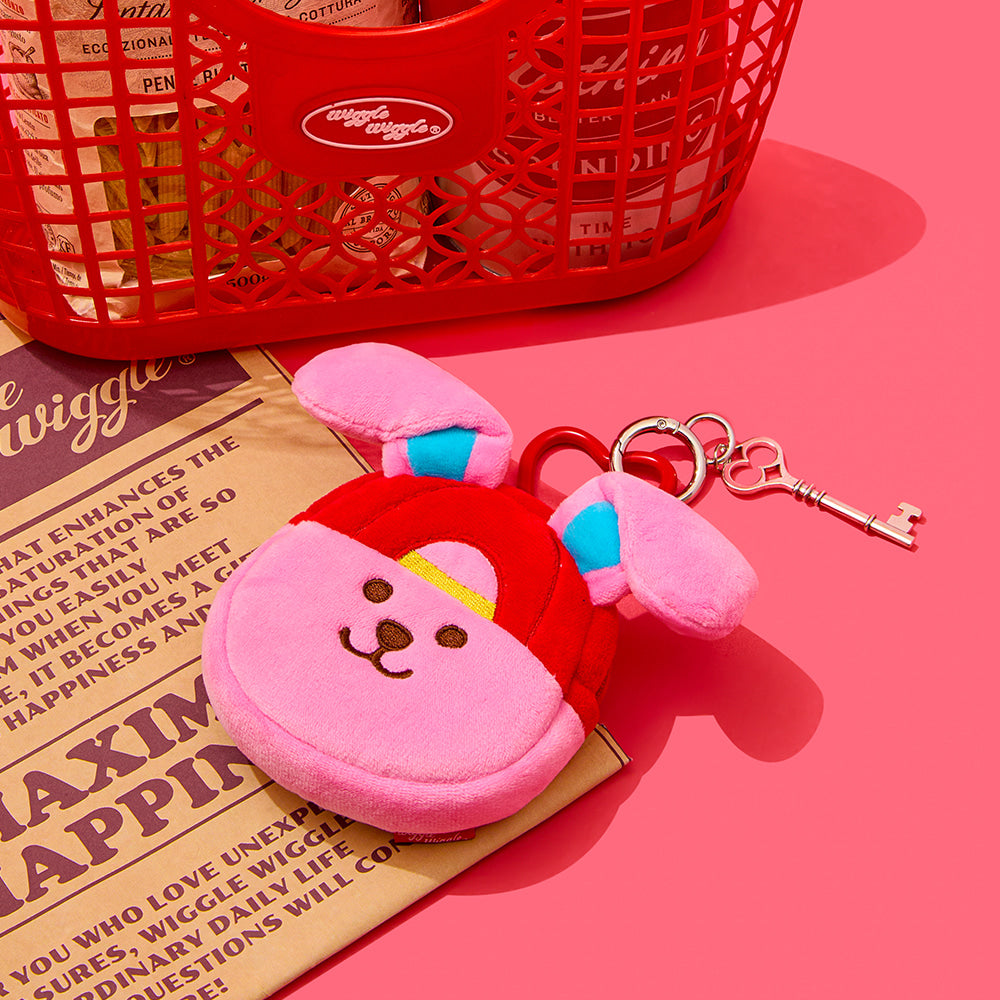Wiggle Wiggle - Coin Pouch Keyring