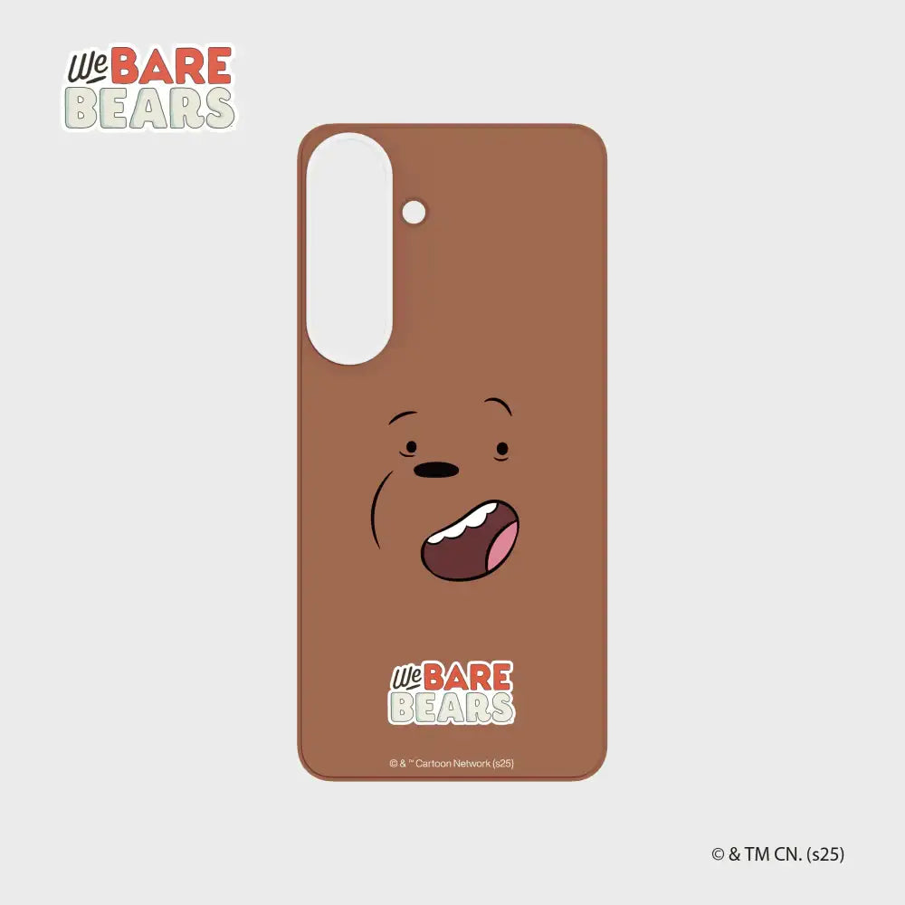 SLBS - We Bare Bears Grizzly Flip-Suit Card (Galaxy S25 Series) - SLBS - flipsuit card - Harumio