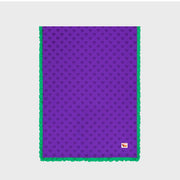 Wiggle Wiggle - Cooling Quilted Blanket (Lucky Puppy Purple)