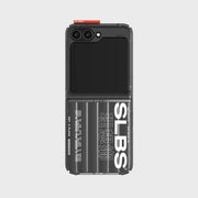SLBS - Utopia Tag Flat Case Black (Galaxy Z Flip5) - SLBS - Home & Living, Accessories - Harumio