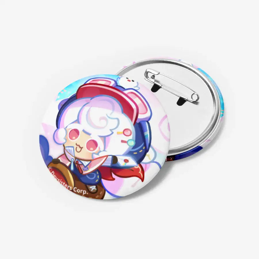 Cookie Run : Oven Break - Cream Ferret Cookie (Skin) Cookie Pin Button - Marpple Shop - Pin Button - Harumio
