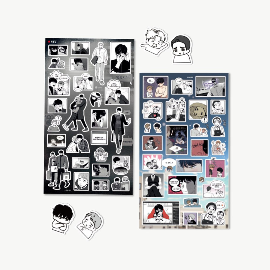 BJ Alex - Sticker Set - Lezhin - Photo - Harumio