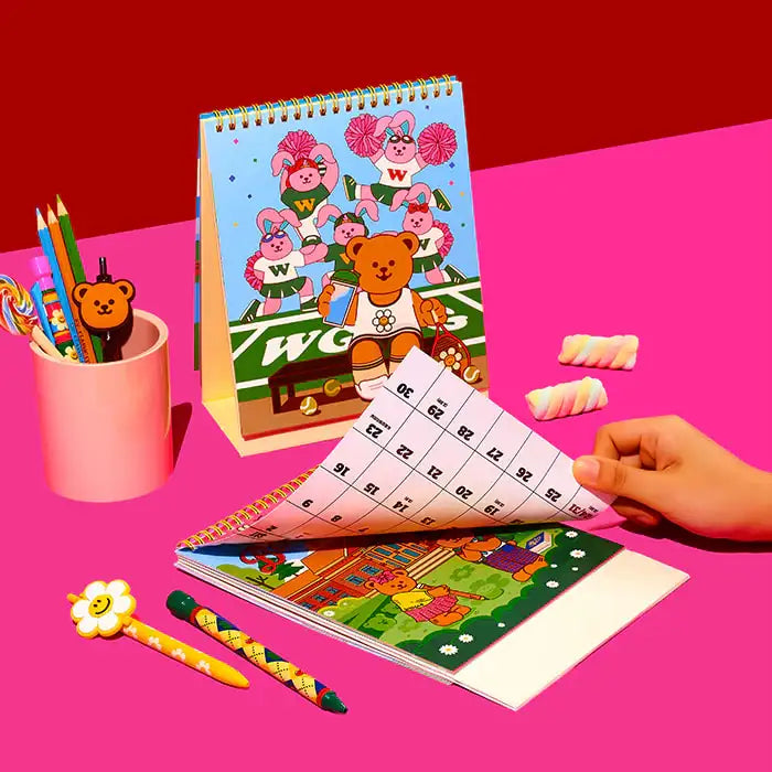 Wiggle Wiggle - 2024 Calendar - Wiggle Wiggle - Home & Living, Accessories - Harumio