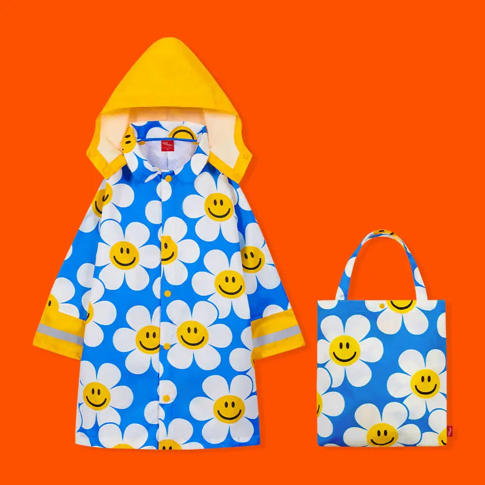 Wiggle Wiggle - Kids Raincoat - Wiggle Wiggle - Raincoat - Harumio