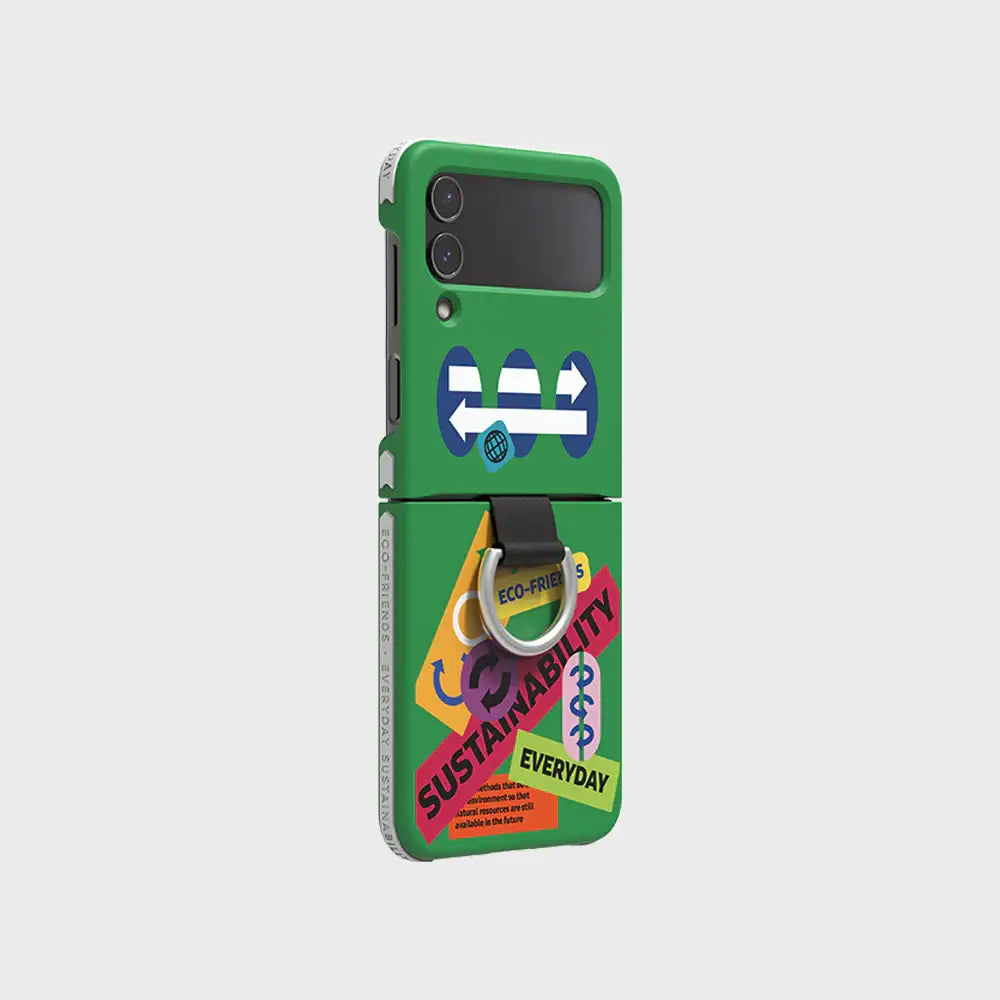 SLBS - Eco Lens Future Generation Cover with Ring (Galaxy Z Flip4) - SLBS - Home & Living, Accessories - Harumio