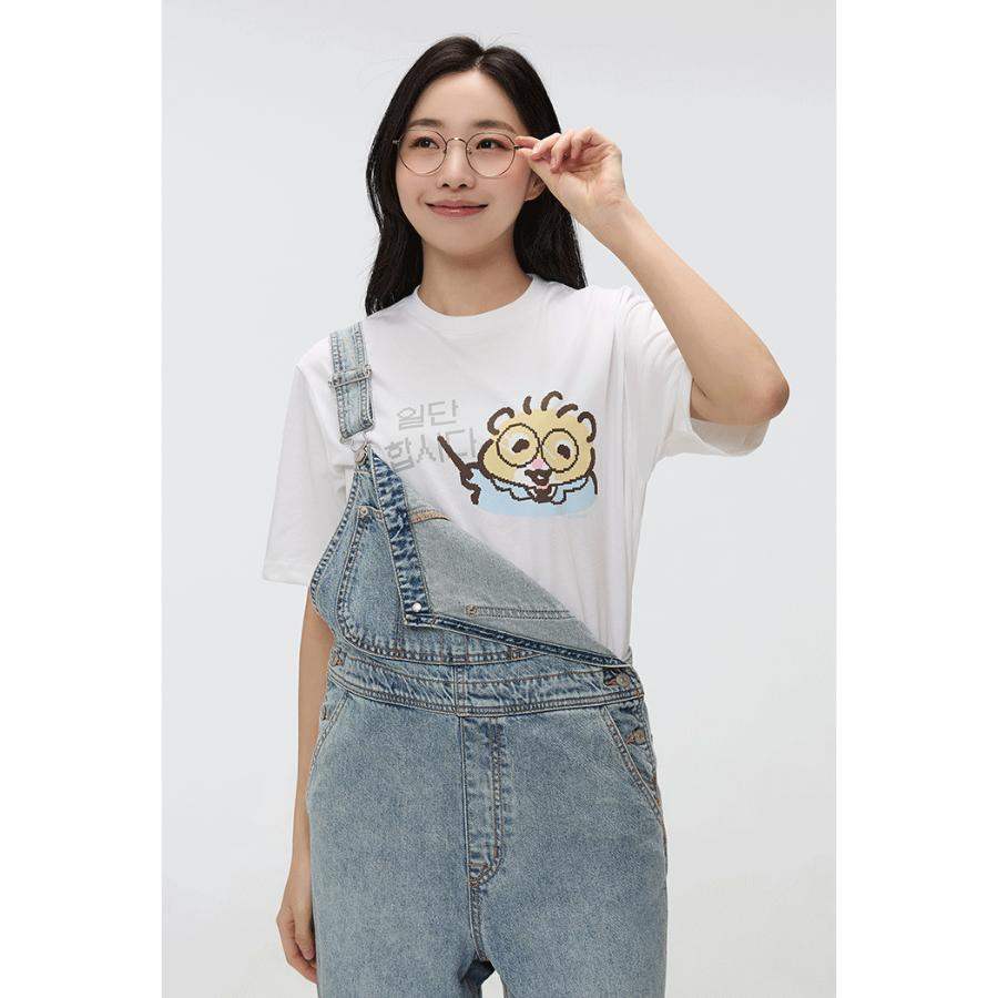 SPAO x Kerham - Short Sleeve T-Shirt (Graphic White)