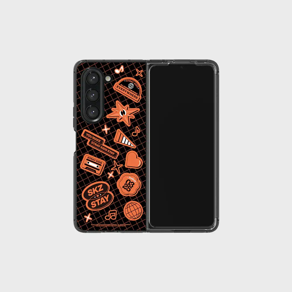 SLBS - Stray Kids Sticker Popticle Case (Galaxy Z Fold5) - SLBS - Home & Living, Accessories - Harumio