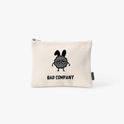 Bad Company - Basic Cream Fabric Pouch - Marpple Shop - Pouch - Harumio