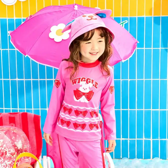 Wiggle Wiggle x Childy - Water Rash Guard Top - Wiggle Wiggle - Swim Top - Harumio