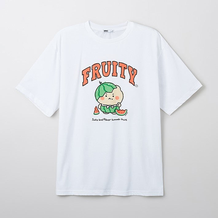 SPAO x Yurang Bear - Mixed Short Sleeve T-Shirt