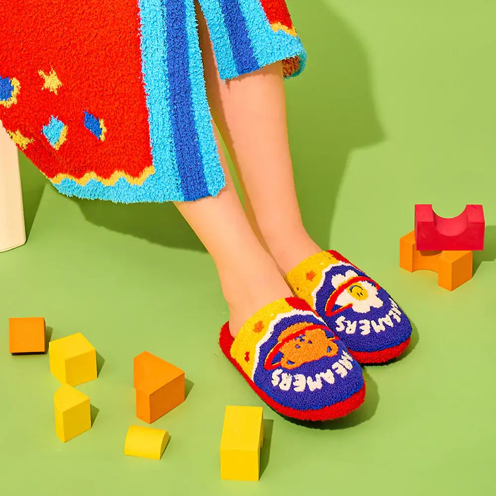 Wiggle Wiggle - Dreamers Terry Home Slippers (Kids) - Wiggle Wiggle - Slipper - Harumio