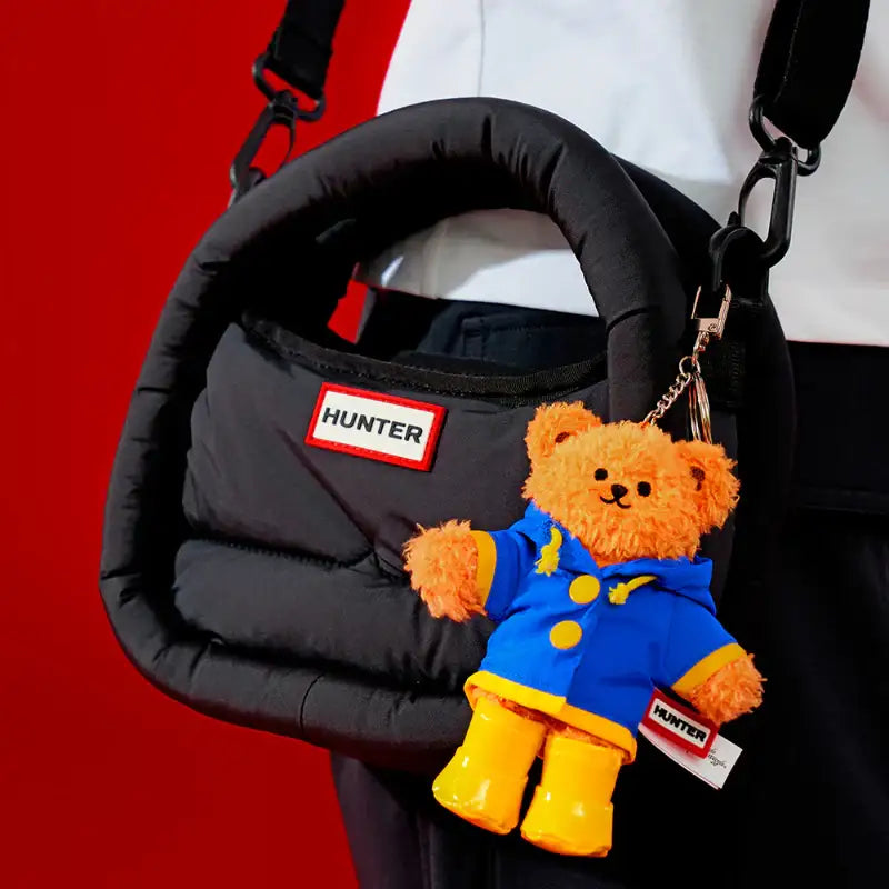 HUNTER x Wiggle Wiggle - Wiggle Bear Toy Keyring - Wiggle Wiggle - Doll Keyring - Harumio