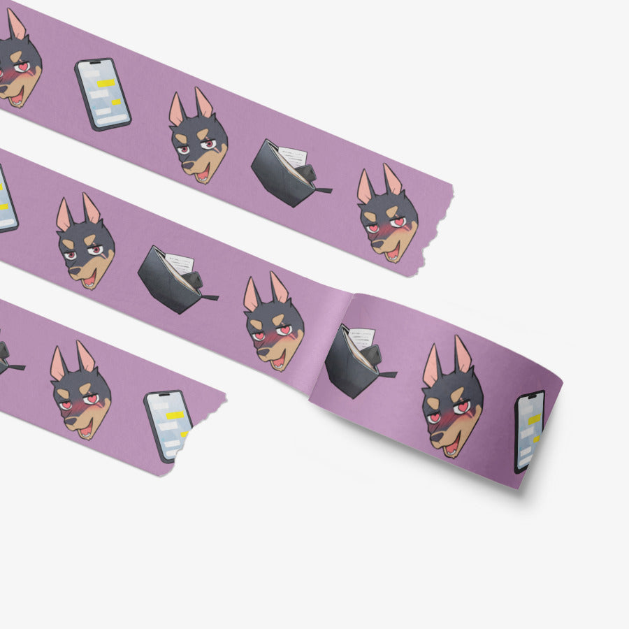 Mr. Tiger's Snacks - Doman Masking Tape