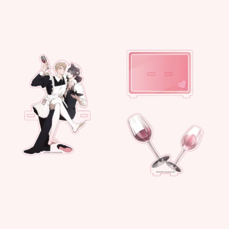 Red Thread Quest x March Monster - Cafe Series Acrylic Stand