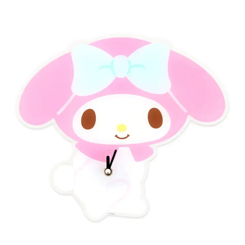 NARA HOME DECO X Sanrio - Acrylic Wall Clock Cutie - NARA HOME DECO - Wall Clocks - Harumio
