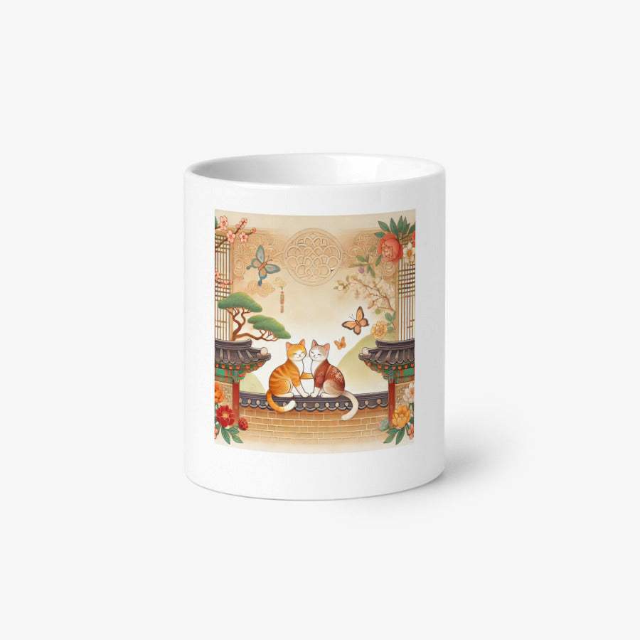 Egg Cartop - Couple Cat 74 Basic Mug - Marpple Shop - Mug - Harumio