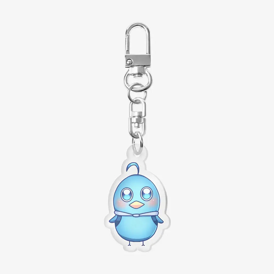 KIM MOTOR - Lil Birdie Acrylic Keyring - Marpple Shop - Keyring - Harumio