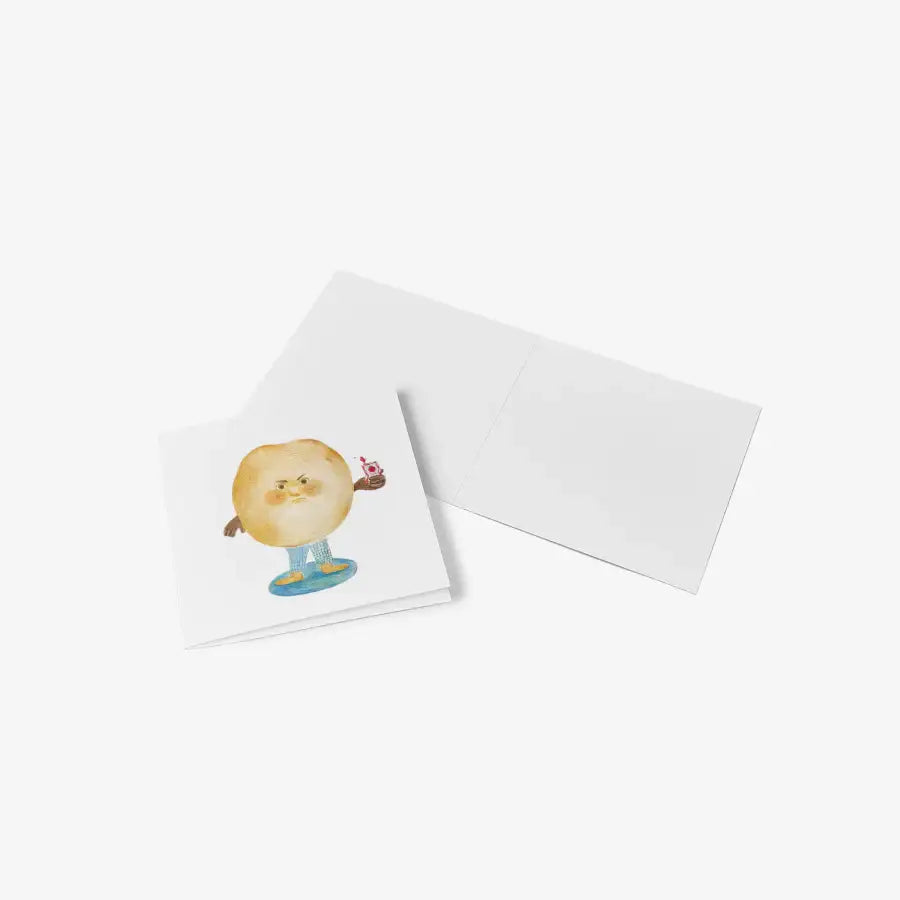 Thekong - Ptt Mini Square Folding Card - Marpple Shop - Card - Harumio