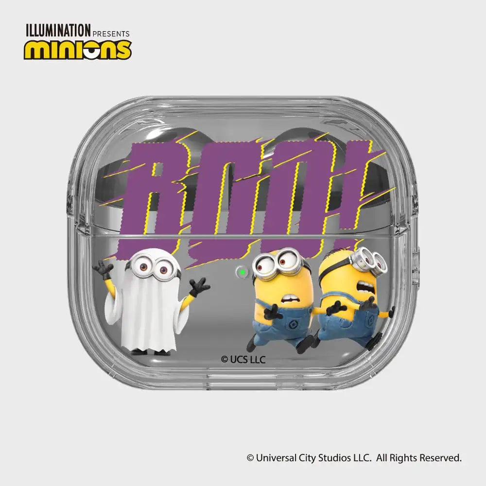 SLBS - Minions Halloween Clear Cover (Galaxy Buds3 Pro) - SLBS - Buds Case - Harumio