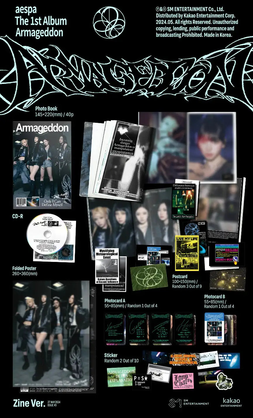 aespa - The 1st Album Armageddon - SM Entertainment - Album - Harumio