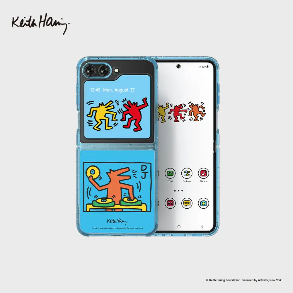 SLBS - Keith Haring Music Eco Lens Case (Galaxy Z Flip5) - SLBS - Home & Living, Accessories - Harumio