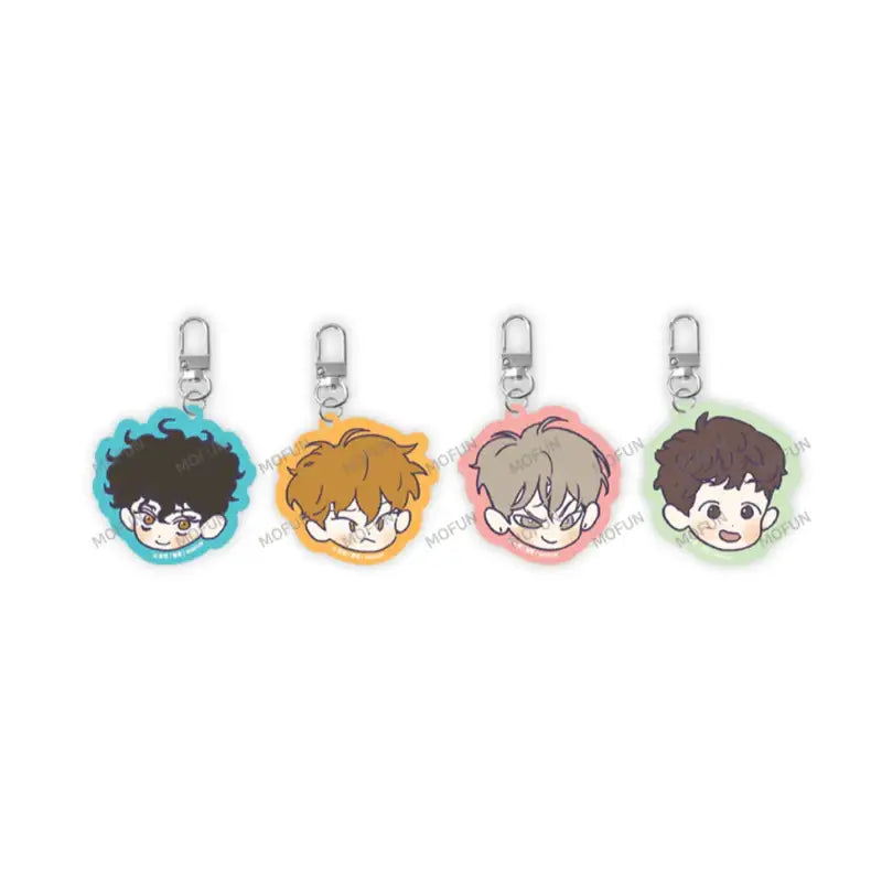 100% Clean Up x MOFUN - Acrylic Keyring - MOFUN - Acrylic Keyring - Harumio