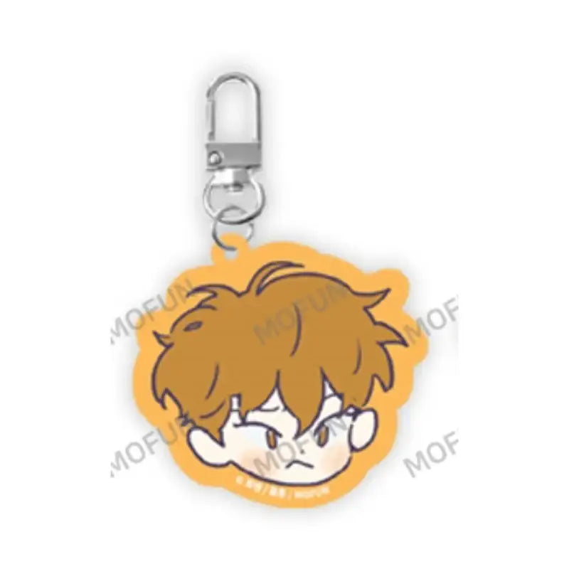 100% Clean Up x MOFUN - Acrylic Keyring - MOFUN - Acrylic Keyring - Harumio
