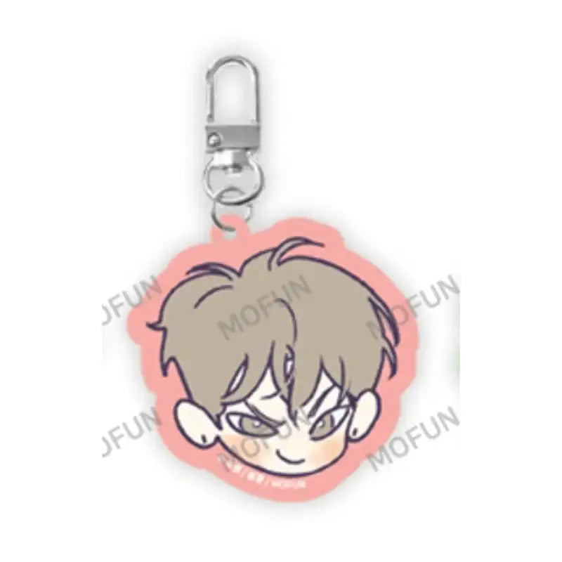 100% Clean Up x MOFUN - Acrylic Keyring - MOFUN - Acrylic Keyring - Harumio