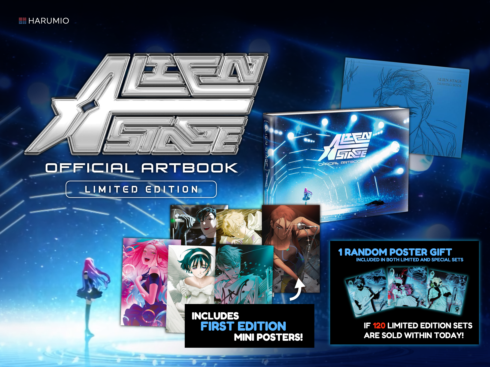 Alien Stage Official Artbook – Regular, Special & Deluxe Editions