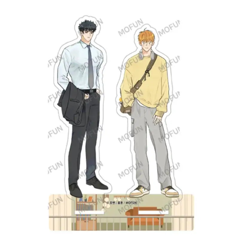 100% Clean Up x MOFUN - Acrylic Stand - MOFUN - Acrylic Stand - Harumio