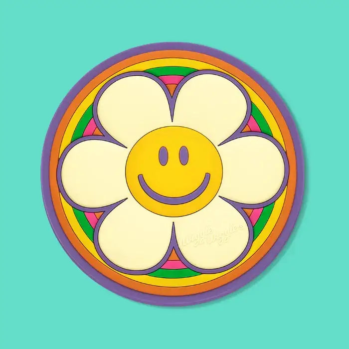 Wiggle Wiggle - Cotton Flower Round Hand Mirror - Wiggle Wiggle - Hand Mirror - Harumio