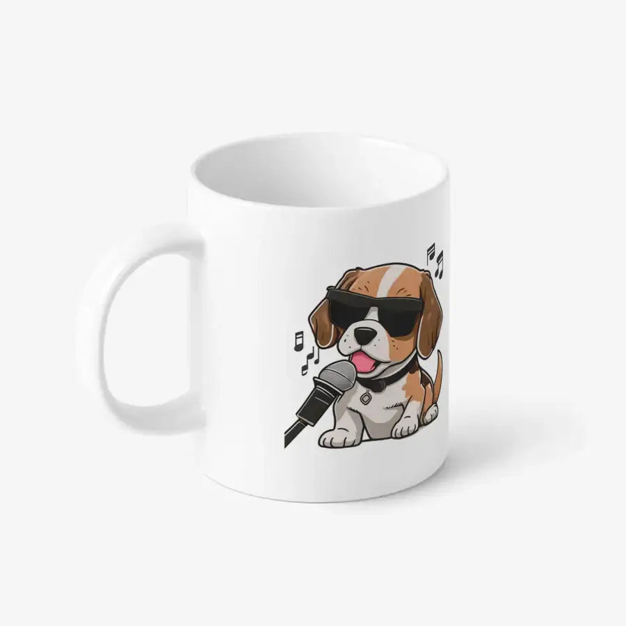 Ready to Go - Singing Beagle Mug - Marpple Shop - Mug - Harumio