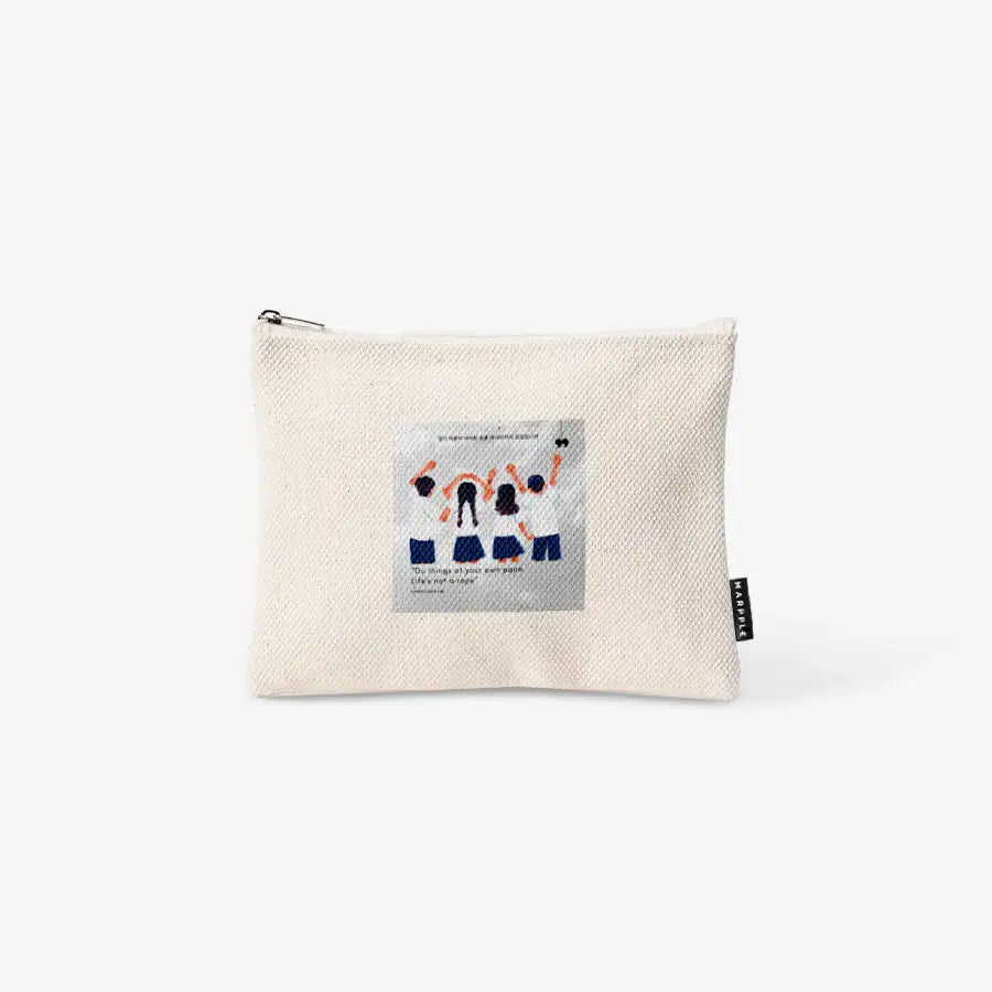 Thetablesetter - Congratulatory Basic Cream Pouch - Marpple Shop - Pouch - Harumio