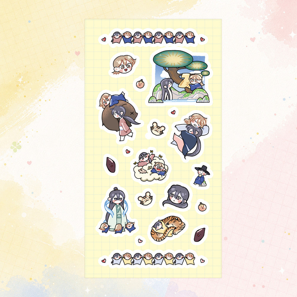 The Boy Who Stole From the Fairy Lake - Seal Sticker
