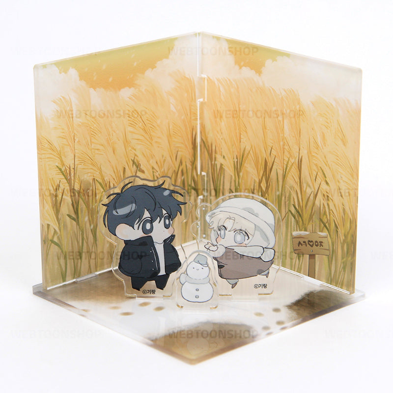 A World Without You - Diorama Acrylic Set - Webtoon Shop - Acrylic Stand - Harumio