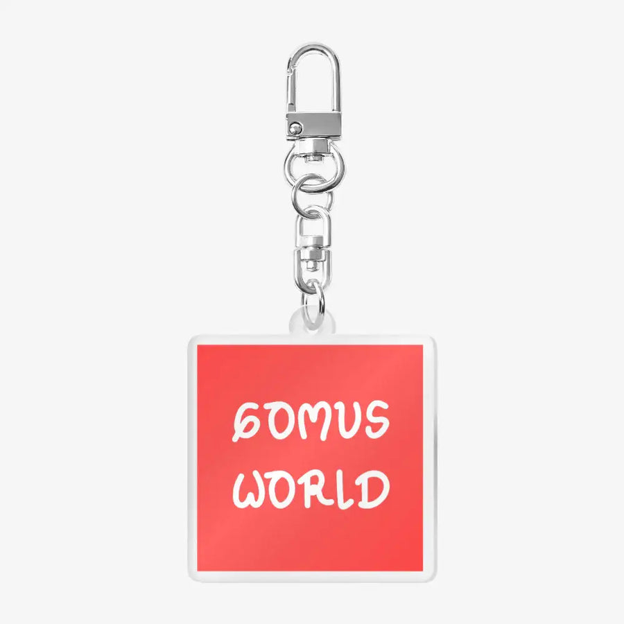 GOMU - Gomus World Acrylic Keyring - Marpple Shop - Keyring - Harumio