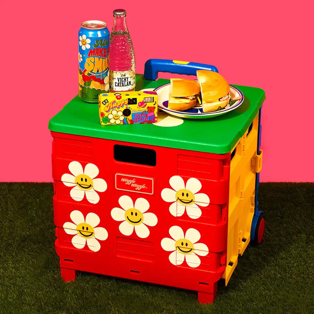Wiggle Wiggle - Smile We Love Folding Cart - Wiggle Wiggle - Stationery - Harumio