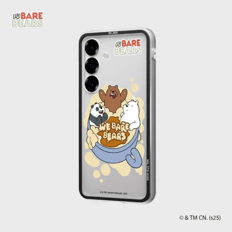 SLBS - We Bare Bears Impression Magnet Case (Galaxy S25 Series) - SLBS - Phone Case - Harumio