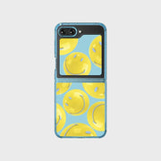 SLBS - Smiley Blue Balloon Suit Phone Case (Galaxy Z Flip5) - SLBS - Home & Living, Accessories - Harumio
