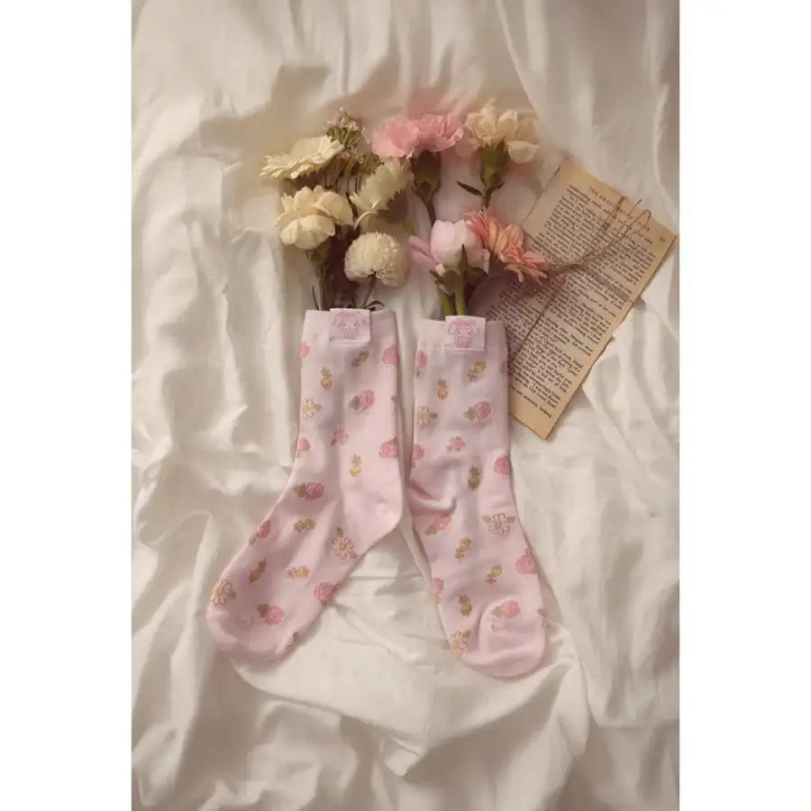 SPAO x My Melody - 50th Anniversary Socks - SPAO - Socks - Harumio
