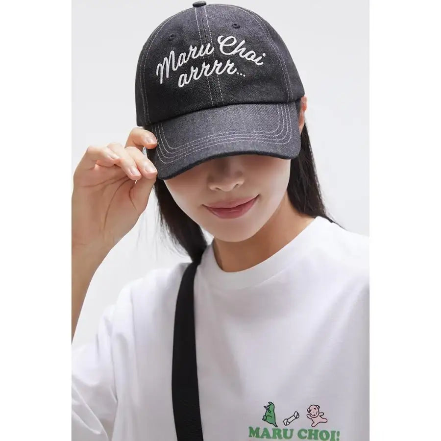 SPAO x Maru is a Puppy - Welcome to Marune Fruit Shop Ball Cap - SPAO - Ball Cap - Harumio