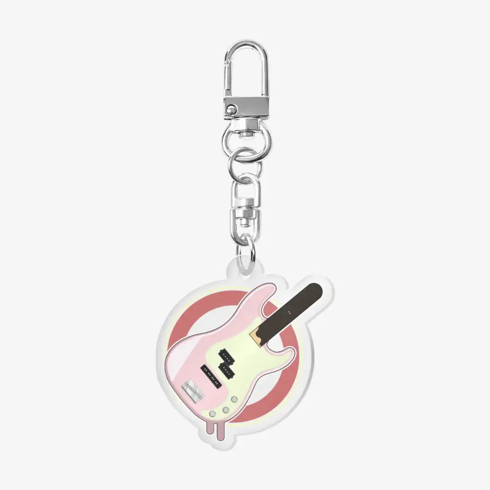 Metal Husky - Bass Cream Pink Lemonade Keyring - Marpple Shop - Keyring - Harumio