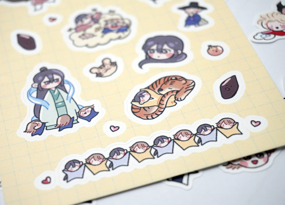 The Boy Who Stole From the Fairy Lake - Seal Sticker