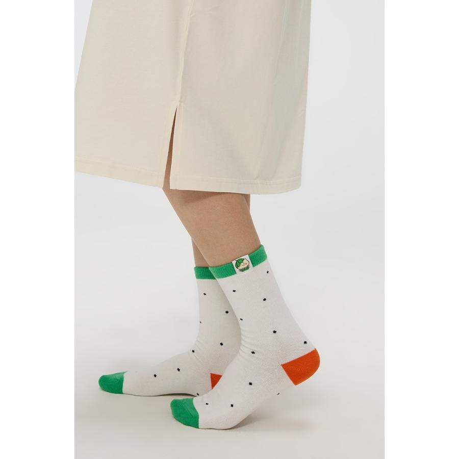 SPAO x Manggeureojin Gom - Buangdan Socks (Mix) - SPAO - Socks - Harumio