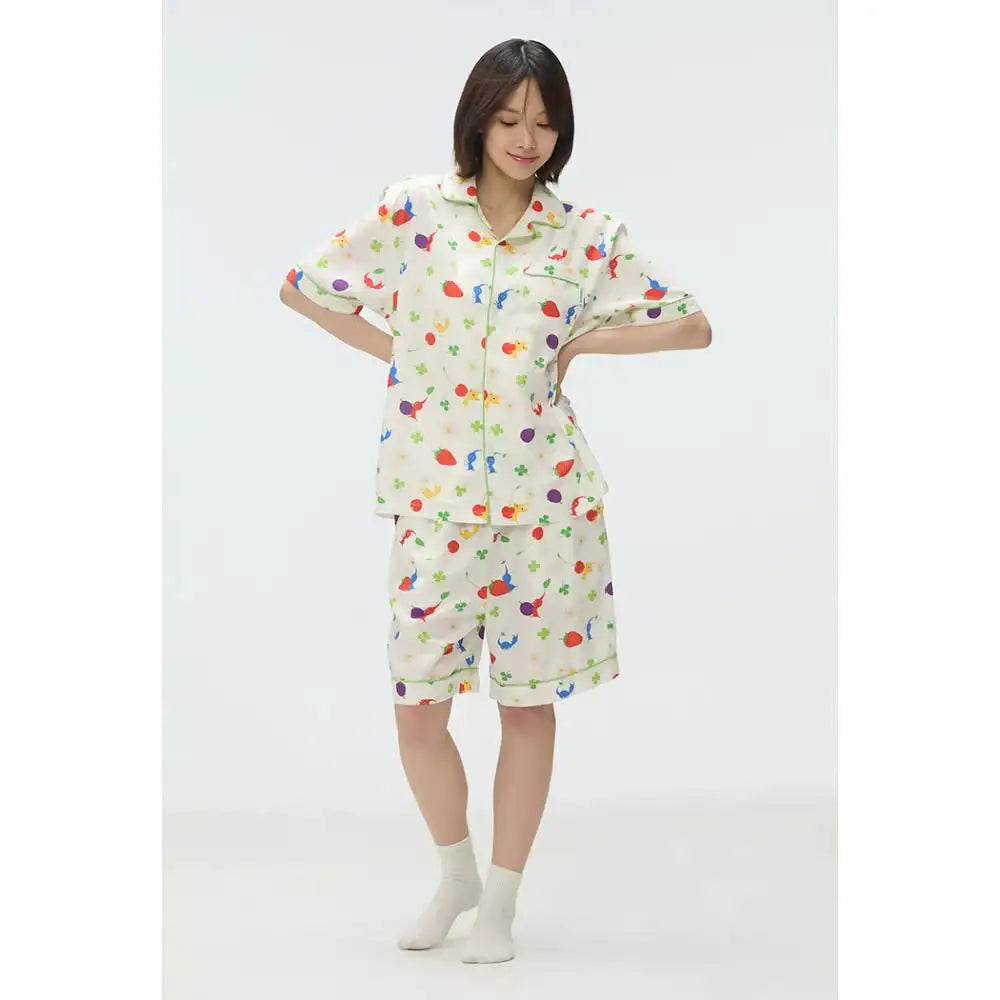SPAO x PIKMIN - Short Sleeve Pajamas - SPAO - Pajamas - Harumio