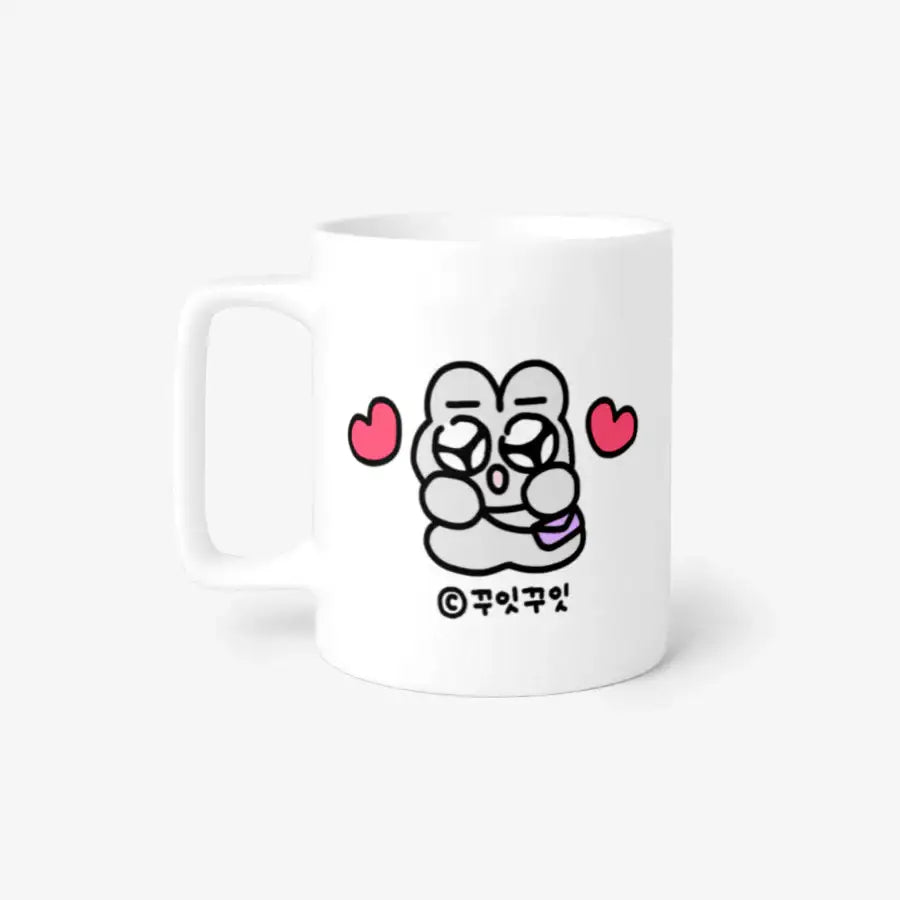 Kkuitkkuit - Bone China Classic White Mug - Marpple Shop - Mug - Harumio